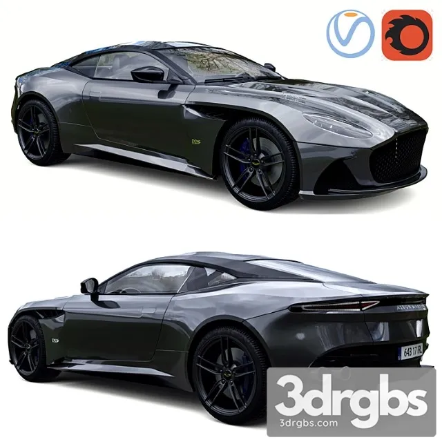 Aston Martin Dbs Superleggera 3D Model Free
