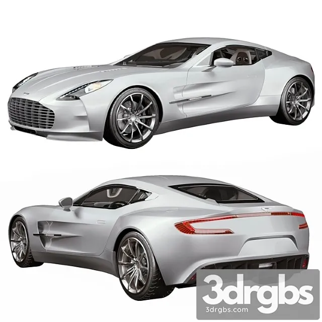 Aston martin one-77 3D Model Free