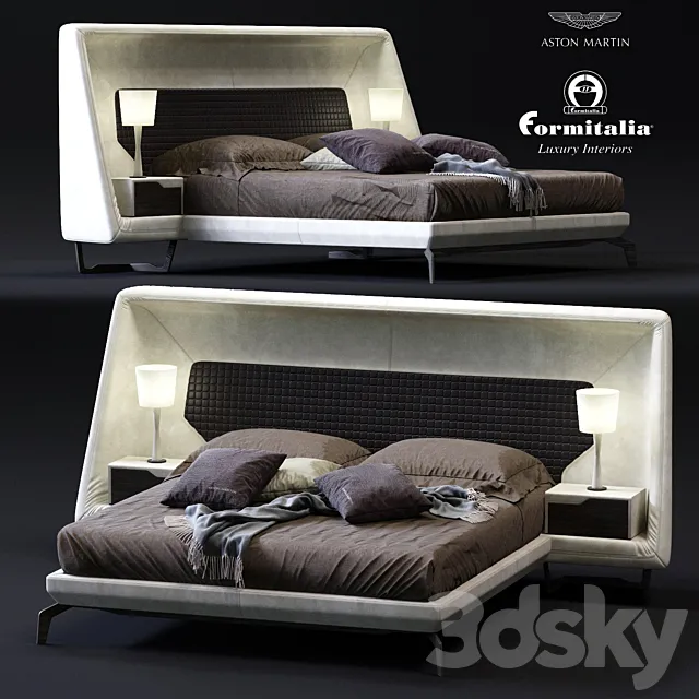 Aston Martin V146 Bed 3D Model