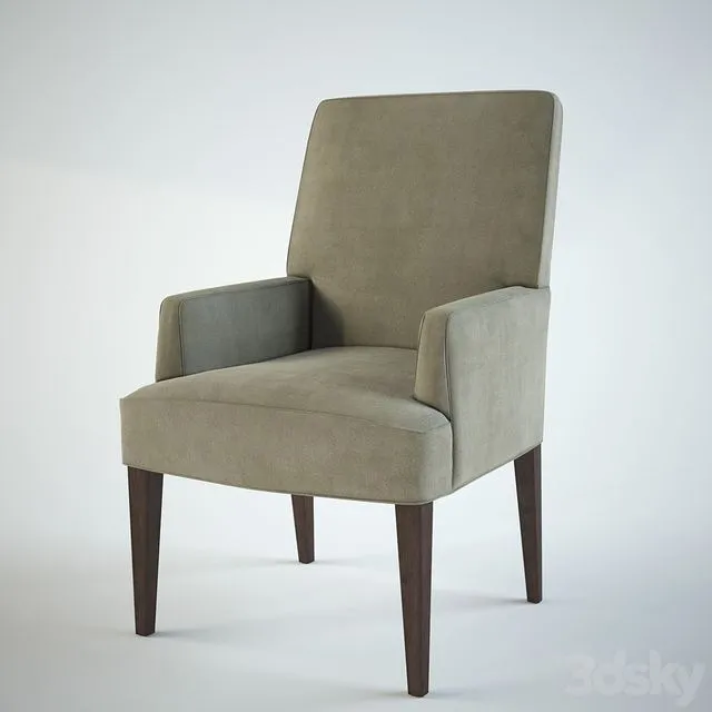 Astor Dining Arm Chair 3D Model