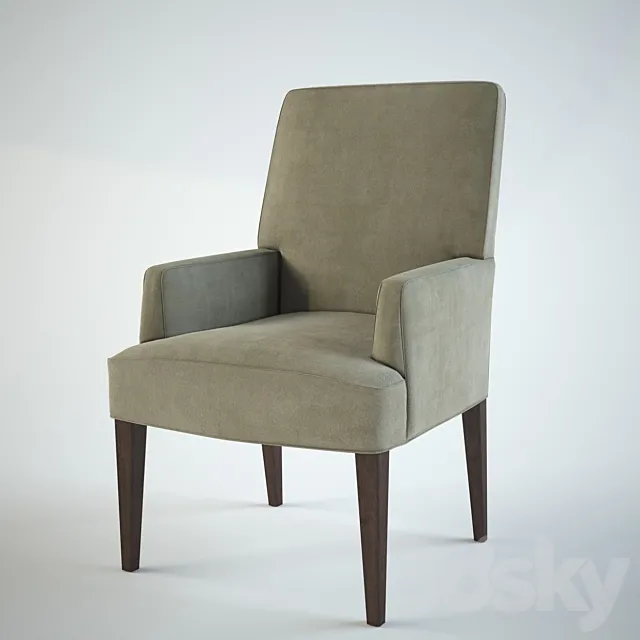 Astor Dining Arm Chair 3D Model
