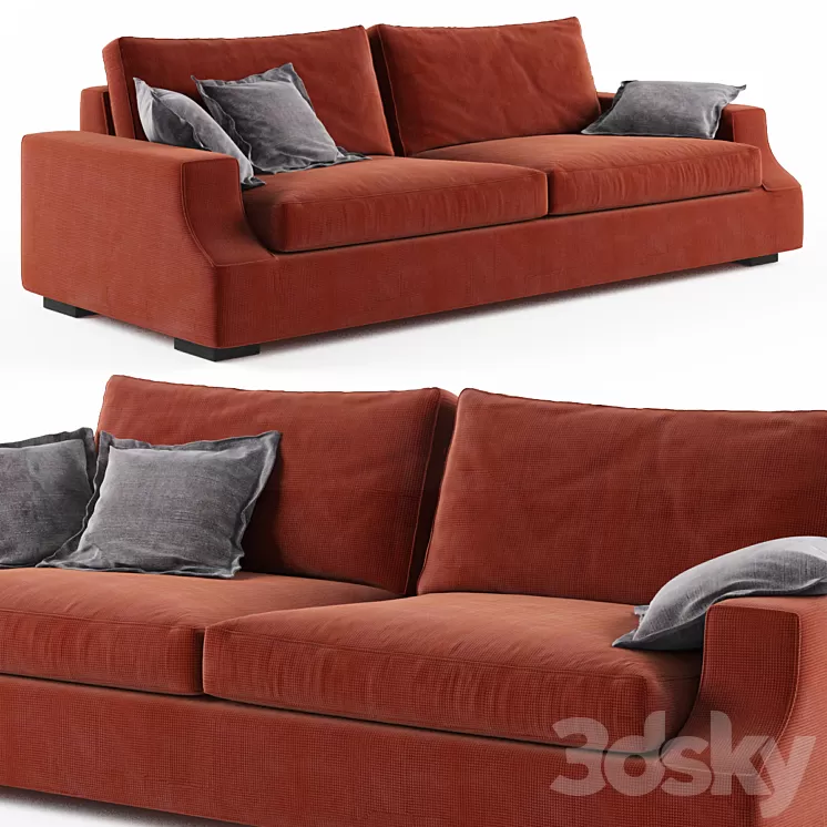 Astor Sofa Giorgetti 3D Model