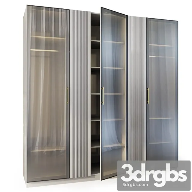 Astoria oar wardrobe. wardrobe by enza home 3D Model Free