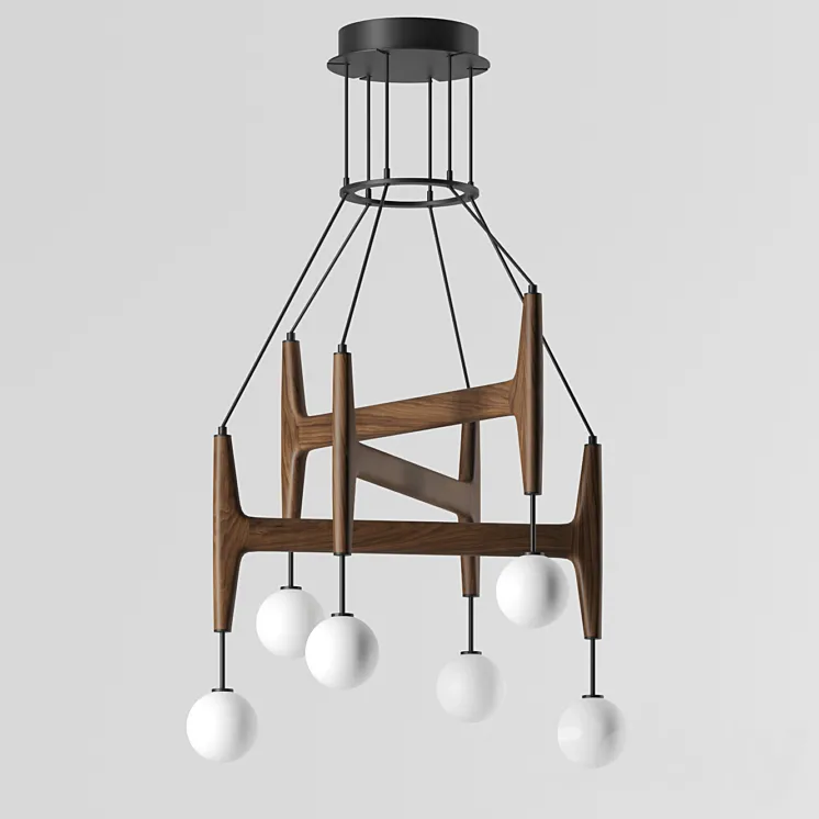 Astra lamp 3 by Porada 3D Model Free