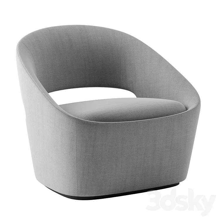 Astra lounge chair by Bernardt design 3D Model Free