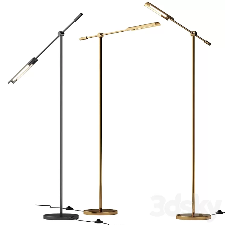 Astrid Led by Alora Lighting Floor Lamp 3D Model Free Download