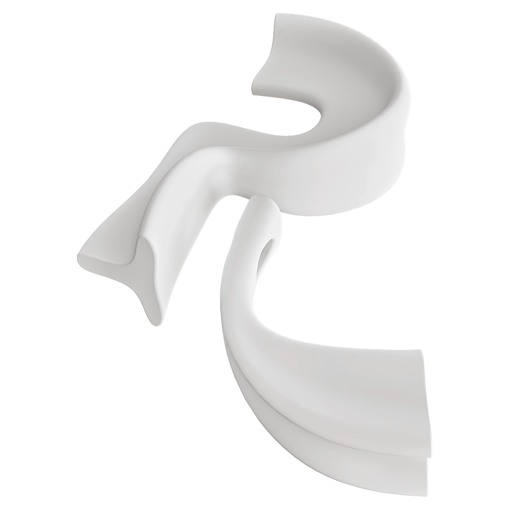 Astrini Design - City alphabet Letter R 3D Model