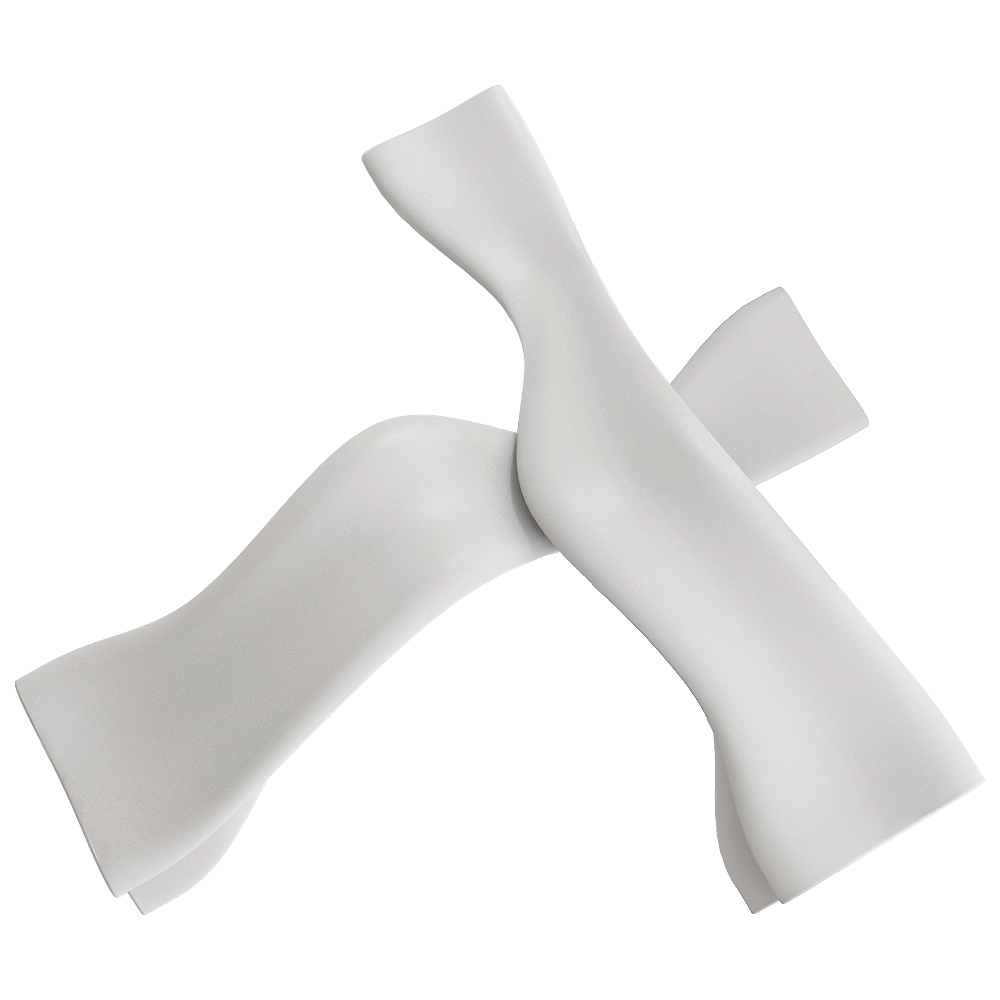 Astrini Design - City alphabet Letter X 3D Model