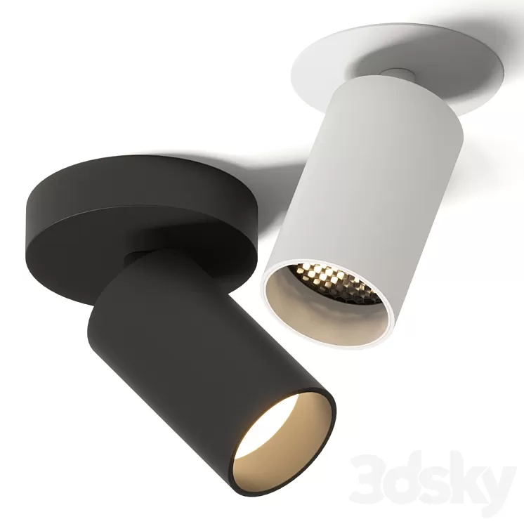 Astro Lighting Can Ceiling Lamp 3D Model Free