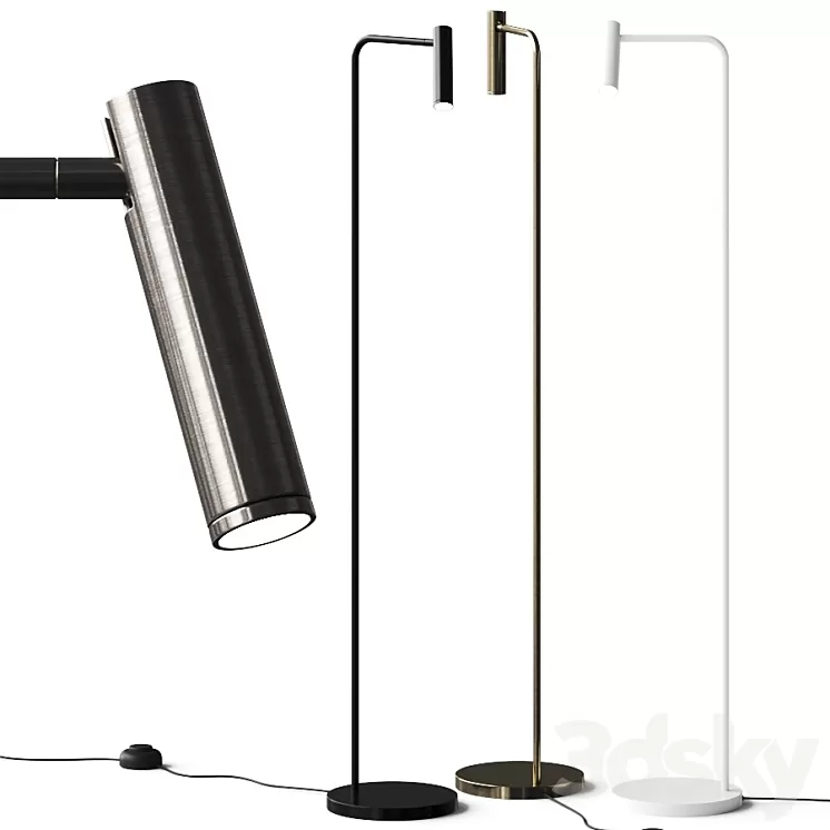 Astro Lighting Enna Floor Lamps by Matt Nickel 3D Model
