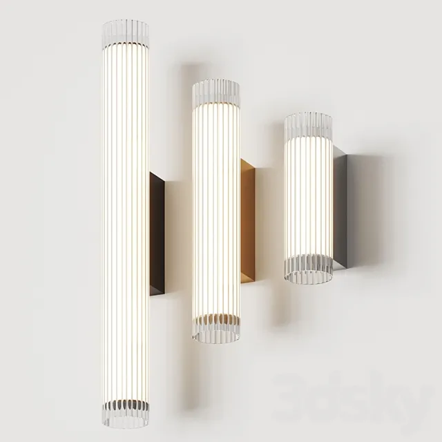 Astro Lighting Io Wall Lamps 3D Model