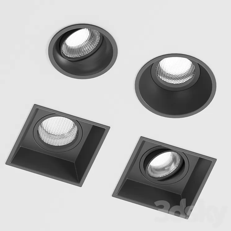 Astro lighting set 1 3D Model