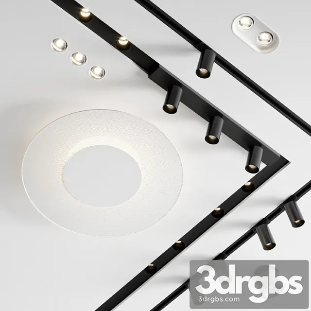 Astro Lighting Set 3D Model Free