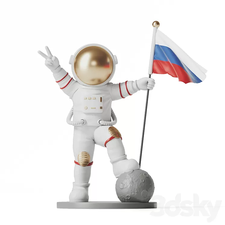 Astronaut 3D Model