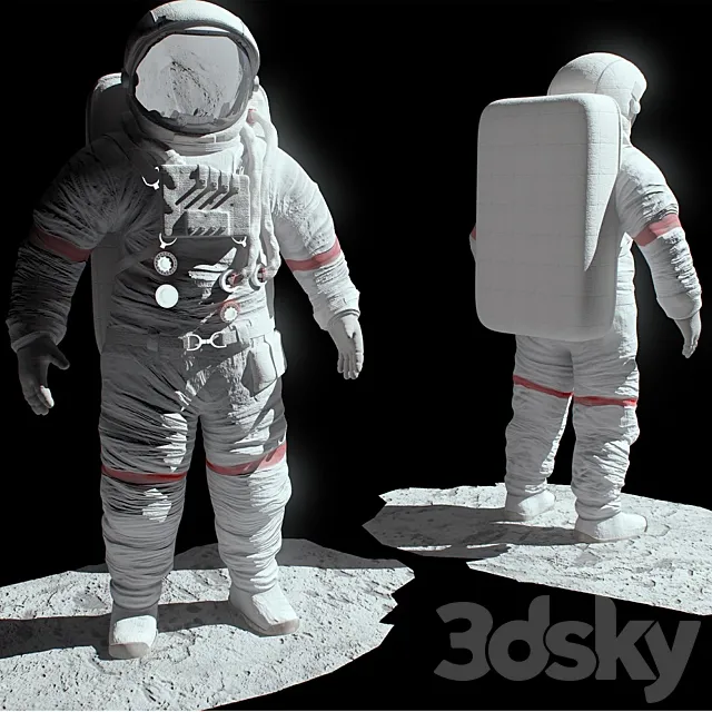 Astronaut 3D Model