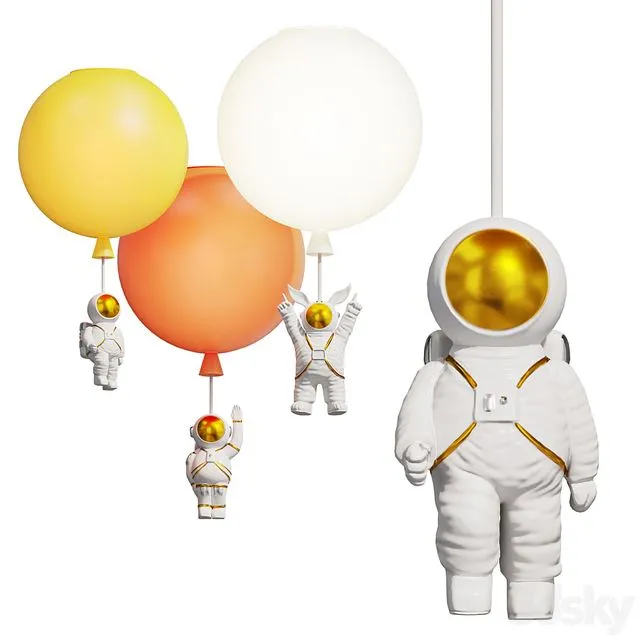 Astronaut lamp MERCURY Free Download