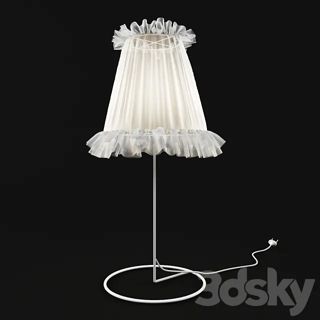 Asunda Ikea lamp 3DModel