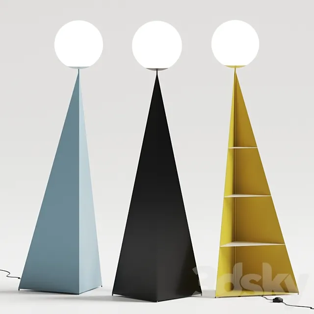 Atelier Areti Bonhomme Floor Lamp 3DModel