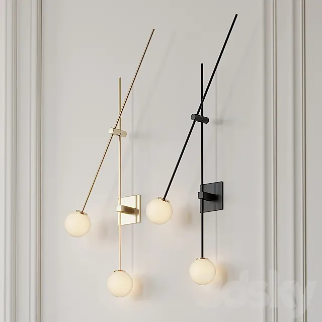 ATELIER DE TROUPE Tempo Wall Sconce Free Download