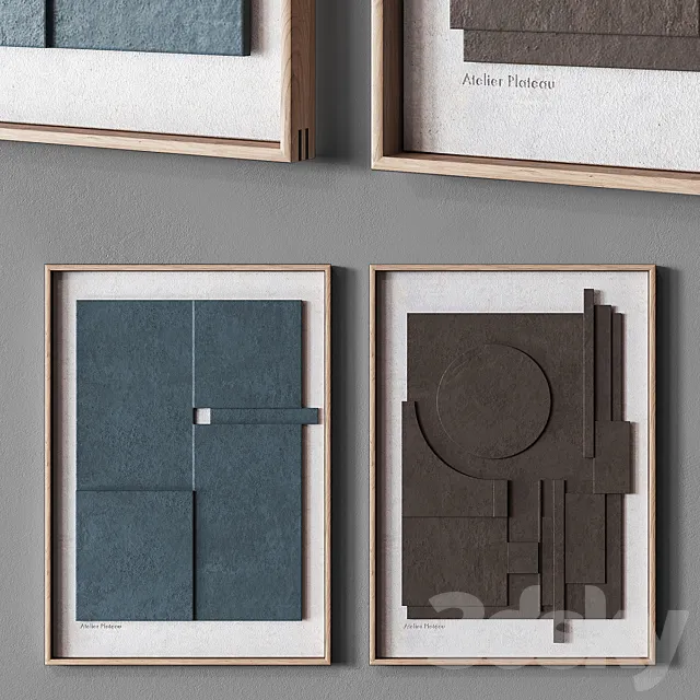 Atelier Plateau. Relief 4 3DModel