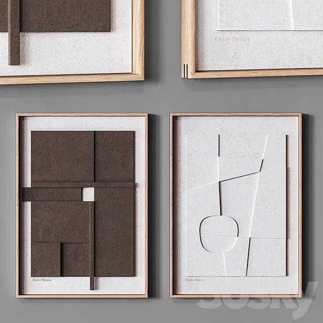 Atelier Plateau. Relief 5 3DModel