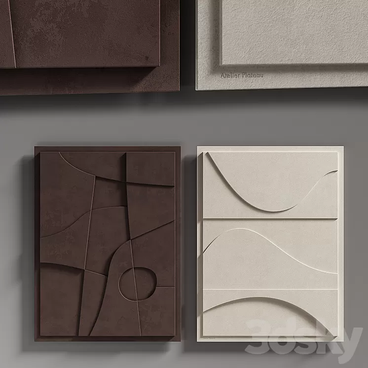 Atelier Plateau. Relief 9 3D Model