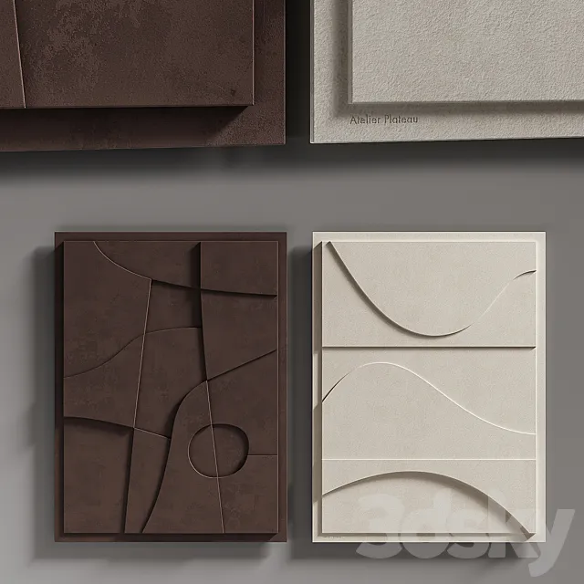 Atelier Plateau. Relief 9 3DModel