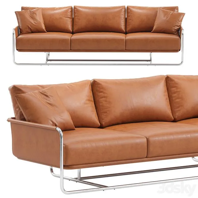 ATELIER SILHOUETTE SOFA 3D Model