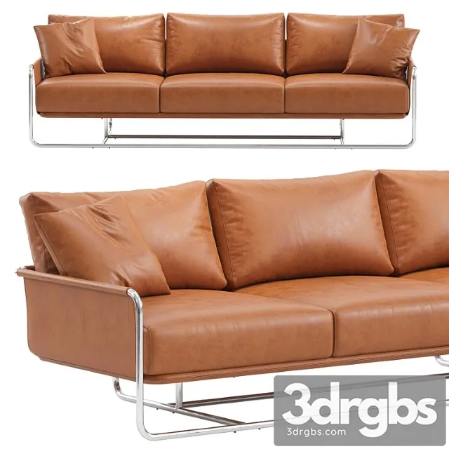 Atelier Silhouette Sofa 3D Model Free