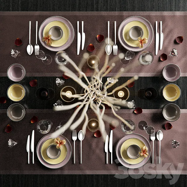 Athezza Ware Set 3DModel