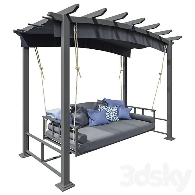 Atlanta Day Bed Garden Furniture Swing Seat  Free Download