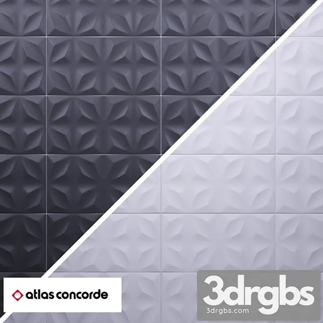 Atlas Concorde 3d Wall Diamond 3D Model Download