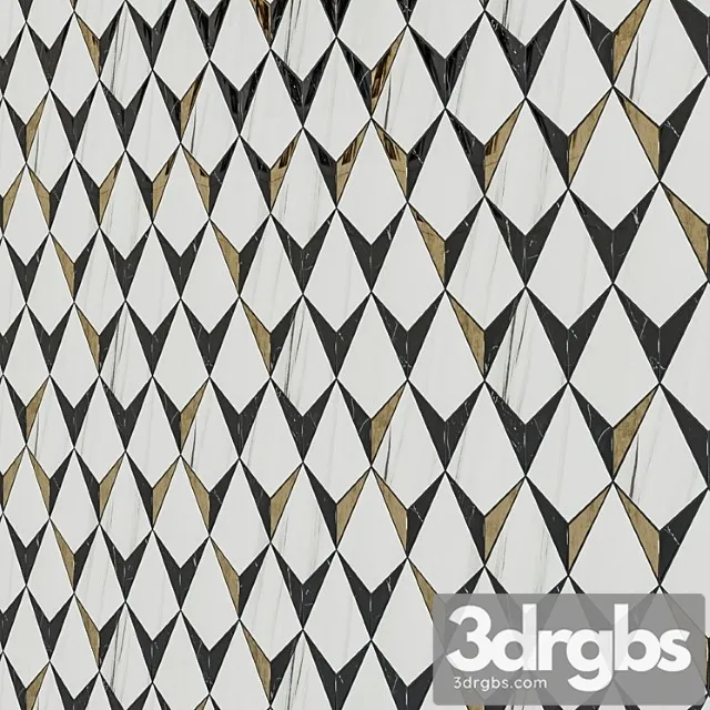 Atlas concorde marvel dream diamonds bianco 3D Model Free