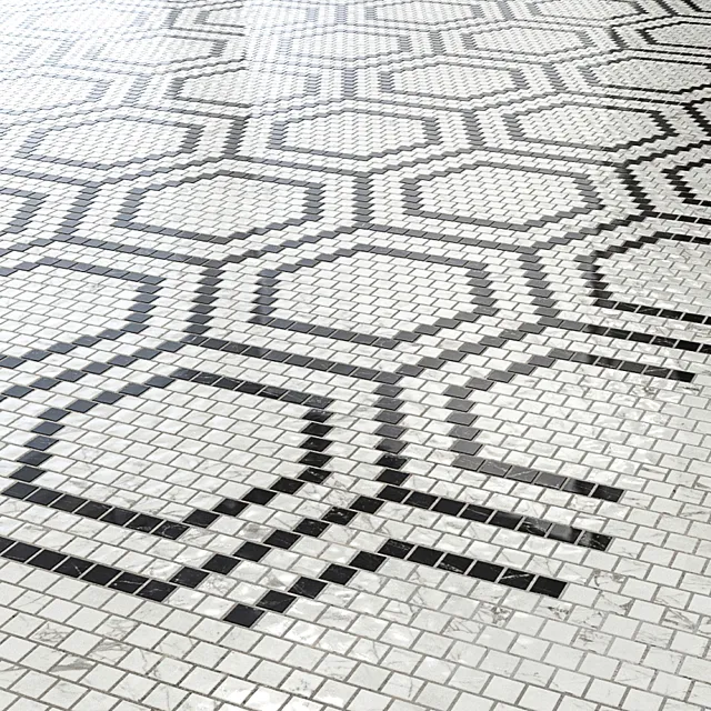 ATLAS CONCORDE MARVEL PRO Mosaico Honeycomb 3D Model