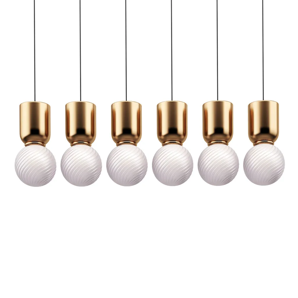 Atlas Pendant Lamp S6 by Euroluce Lampadari
