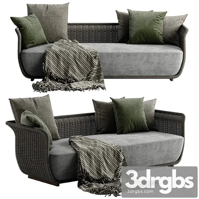 Atmosphera bellagio sofa 2 3D Model Free