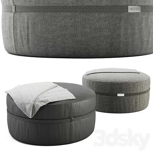 ATMOSPHERA Ponente Coffee Table pouf 3DModel