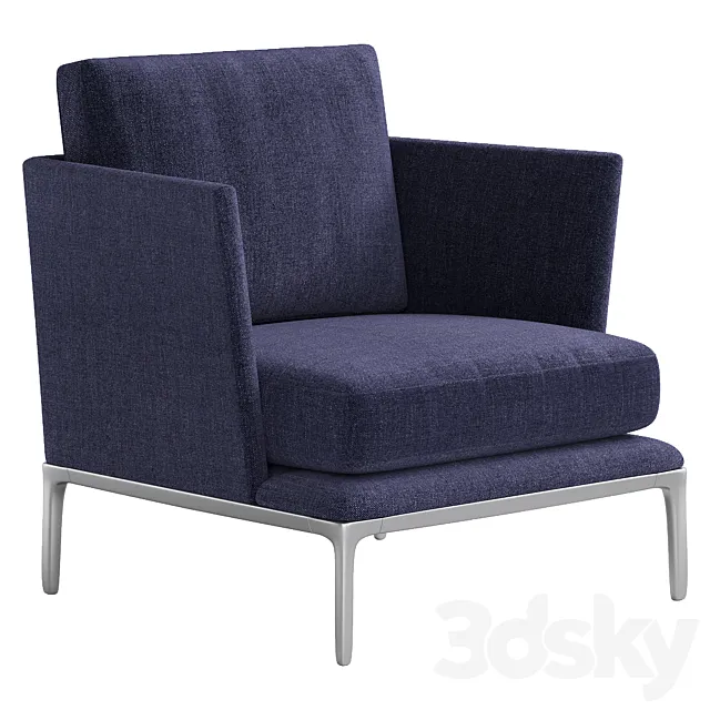 Atoll armchair by B&B ITALIA 3D Model
