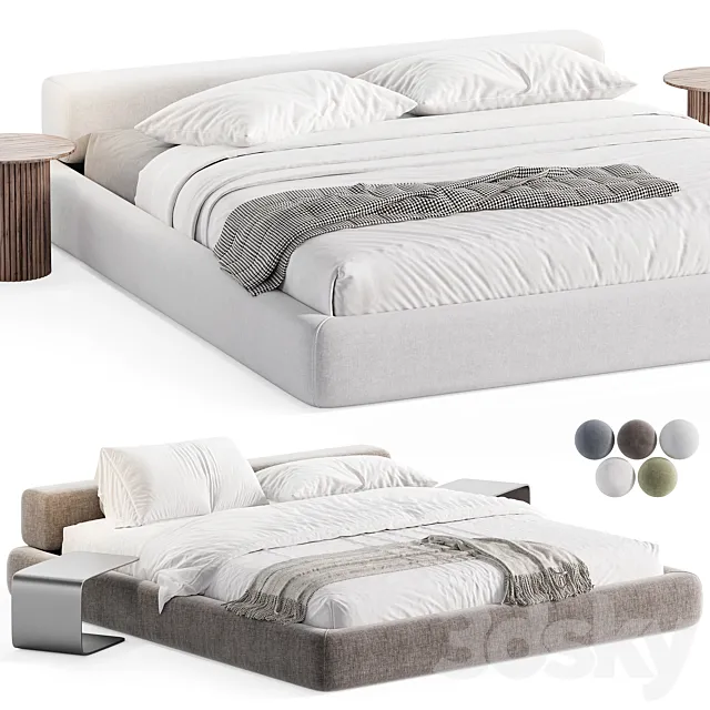 Atom Slow Bed 3D Model