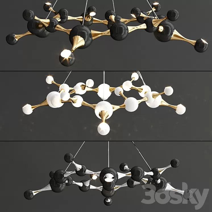 Atomic Round Suspension 3D Model