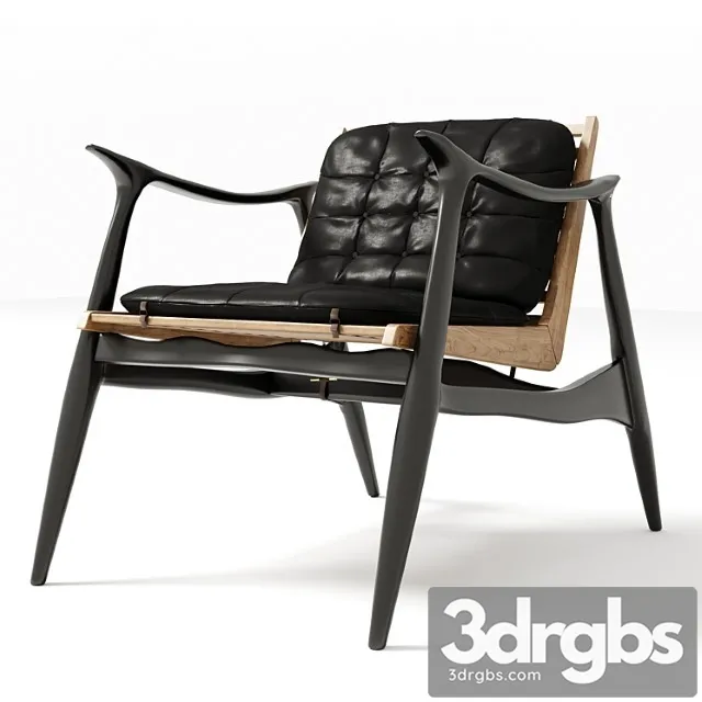 Atra Lounge Chair 3D Model Free