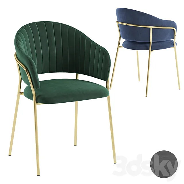 Atreve layla stool 3D Model