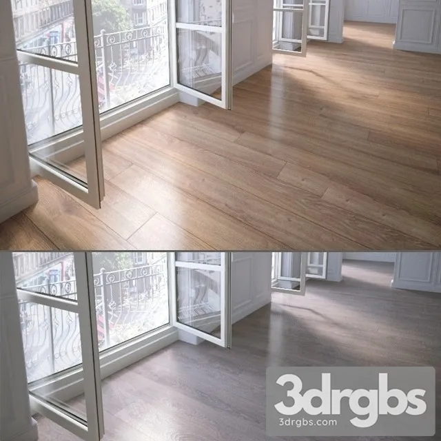 Attic Wild Oak 3D Model Free