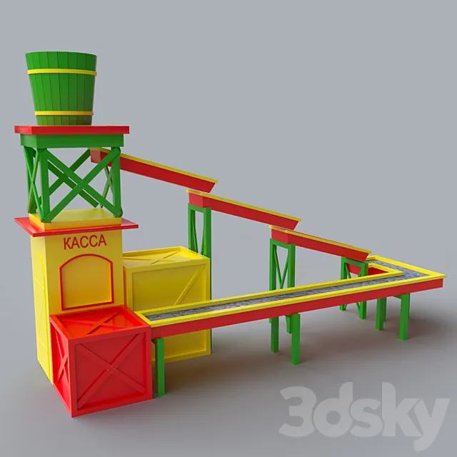 attraction 3D Model