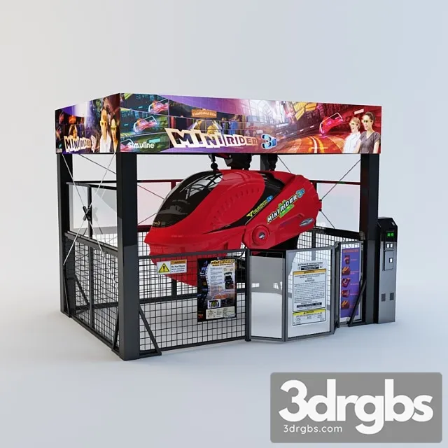 Attraktsion Minirider 2 3D Model Download