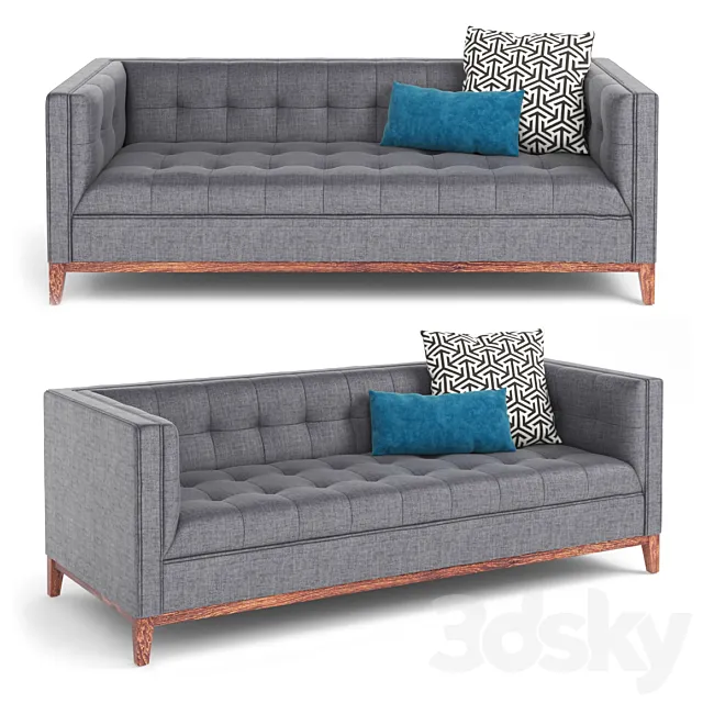 Atwood sofa by Gus Modern 3D Model