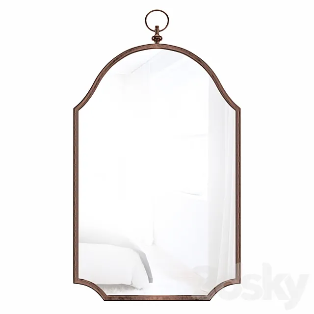 Aubrielle accent mirror 3D Model