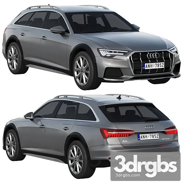 Audi A6 Allroad Quattro 3D Model Free