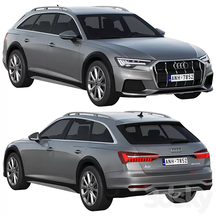 Audi A6 allroad quattro 3D Model Free