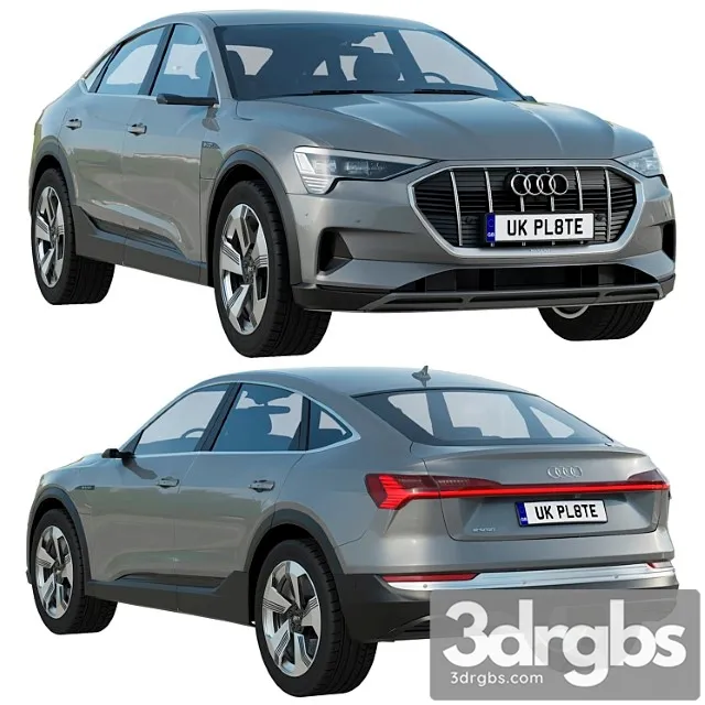 Audi e ‑ tron sportback 3D Model Free